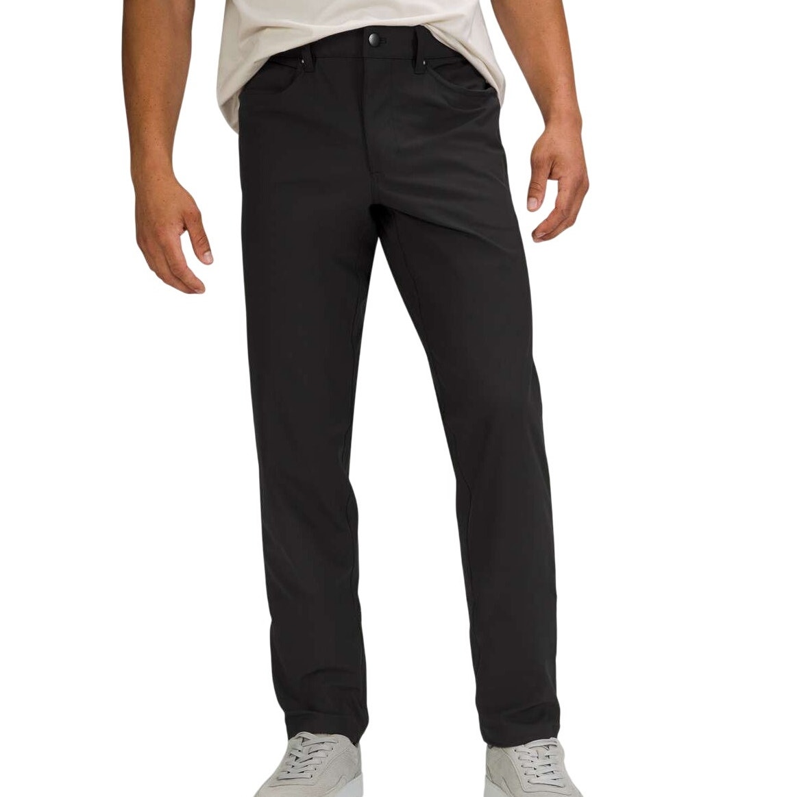 Lululemon Abc Pant Classic Warpstreme Black Men's Sz 32 X 30 Excellent Condition
